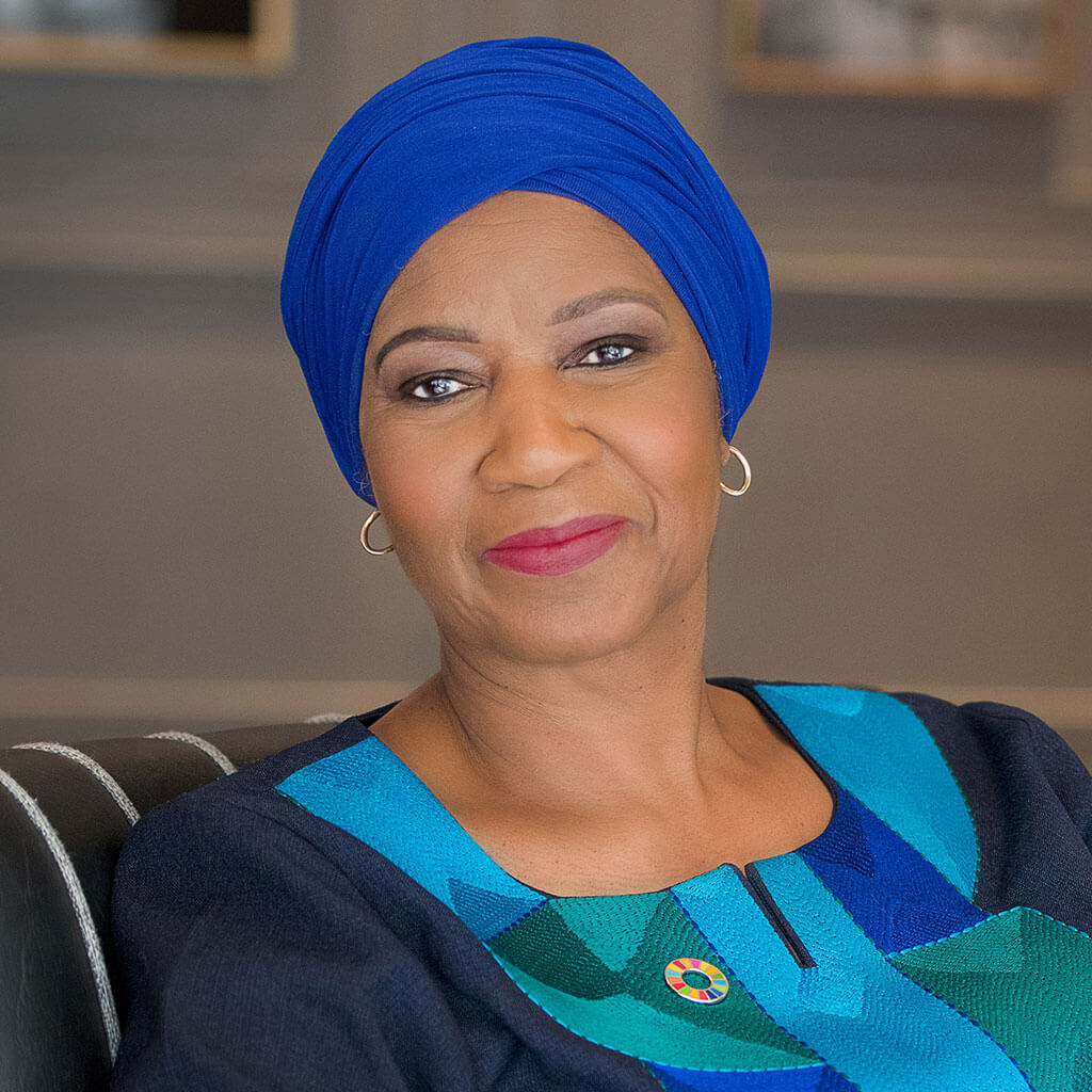 Former UN Women Executive Director Phumzile Mlambo-Ngcuka. Photo: Kea Taylor.