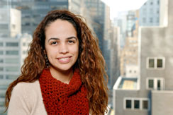 Ginette Azcona is a Policy Specialist with UN Women’s Research and Data Team. Photo: UN Women/Ryan Brown