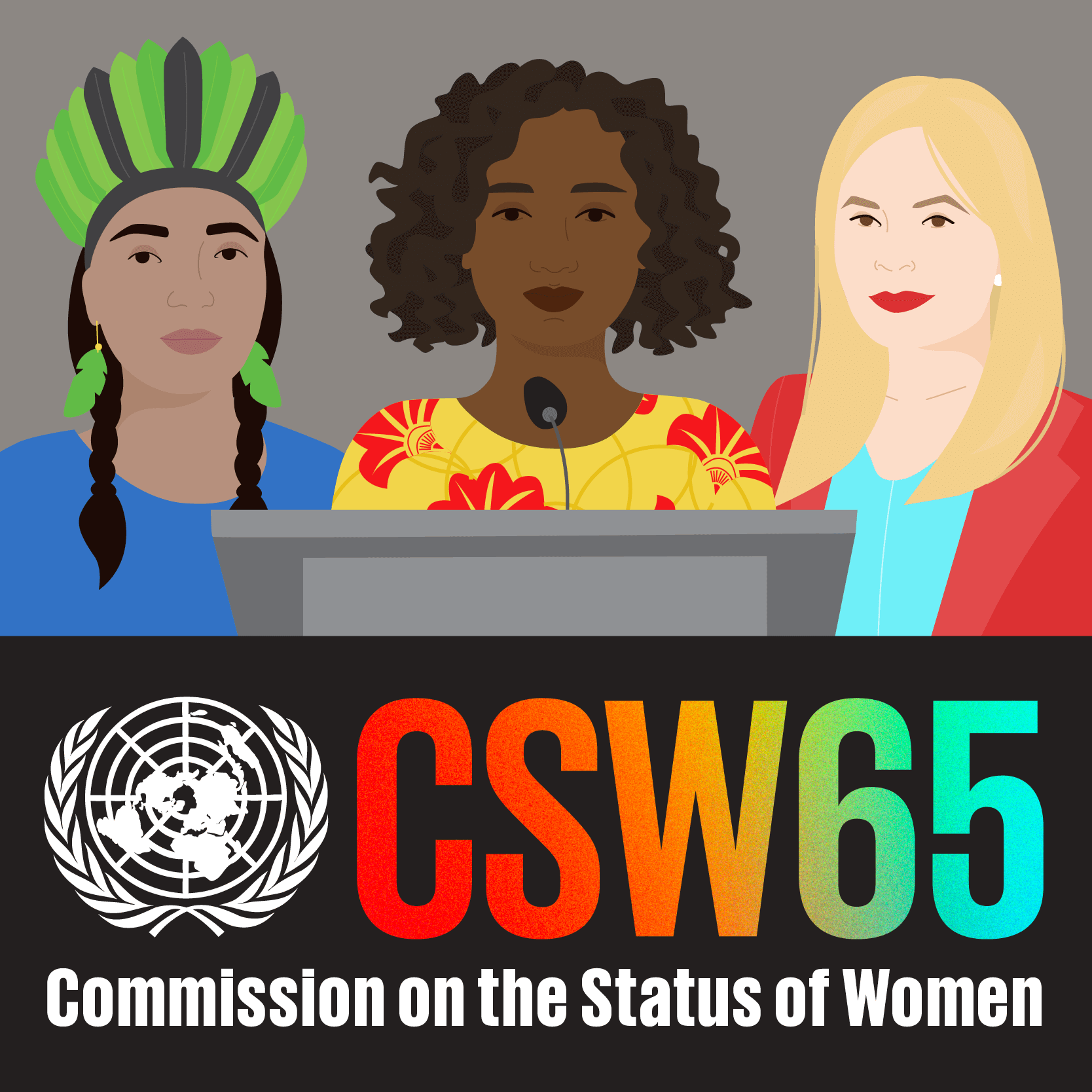 CSW65 - Commission on the Status of Women 2021 - banner